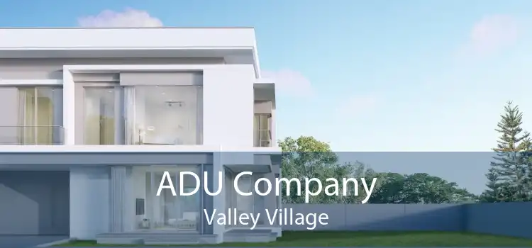 ADU Company Valley Village